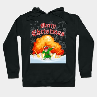 Merry Christmas Dab-splosion Hoodie